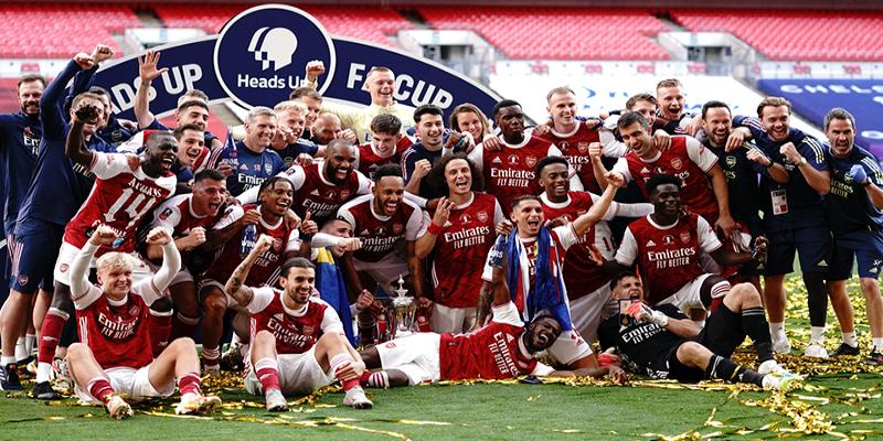 Arsenal là đội bóng nhận được nhiều cup FA nhất